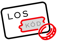 Soutěžní los s kódem