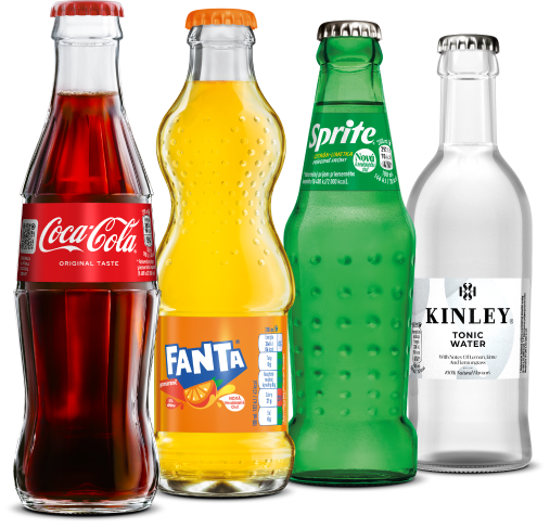 Soutěžní produkty Coca-Cola, Fanta, Sprite a Kinley